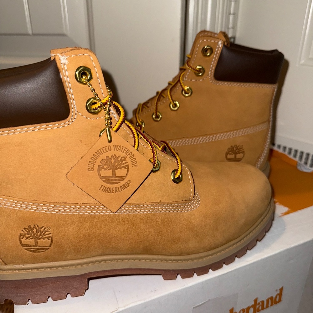 Timberland premium 6in lace waterproof wheat - Picture 2 of 4